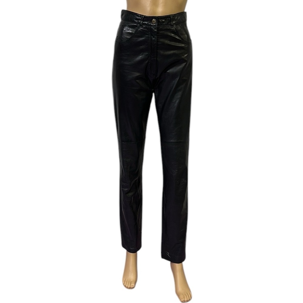 Genuine Leather Fenn Wright and Manson I Magnin Vintage Imported Pants Womens 6